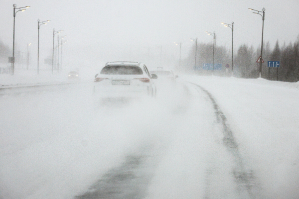 В&nbsp;Татарстане полностью закрыли трассу Алексеевское &ndash; Альметьевск из-за непогоды
