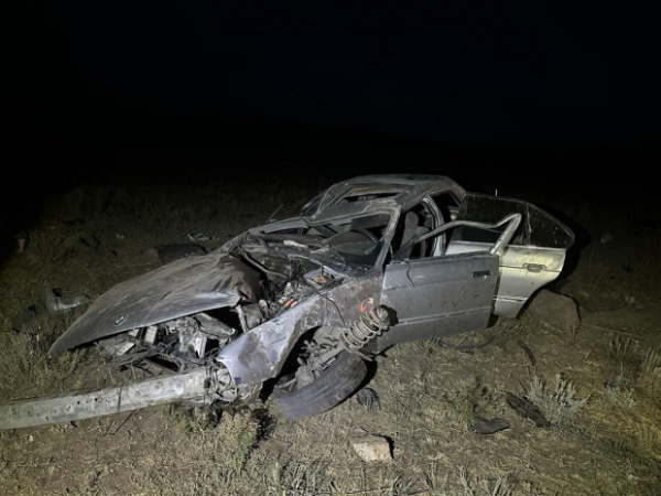 Разгерметизация колеса стала причиной смертельного ДТП в Жетісу